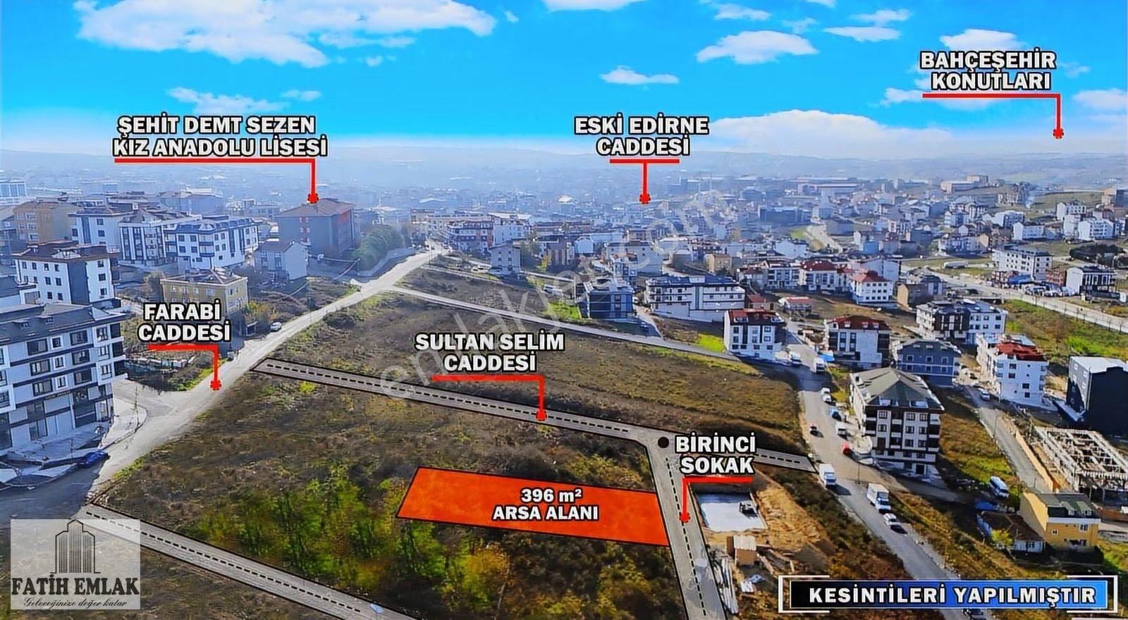 Taşolukta 395 M2 İmarlı İfrazlı 0.95 3 Kat İmarlı İnşatta Uygun - Görsel 3