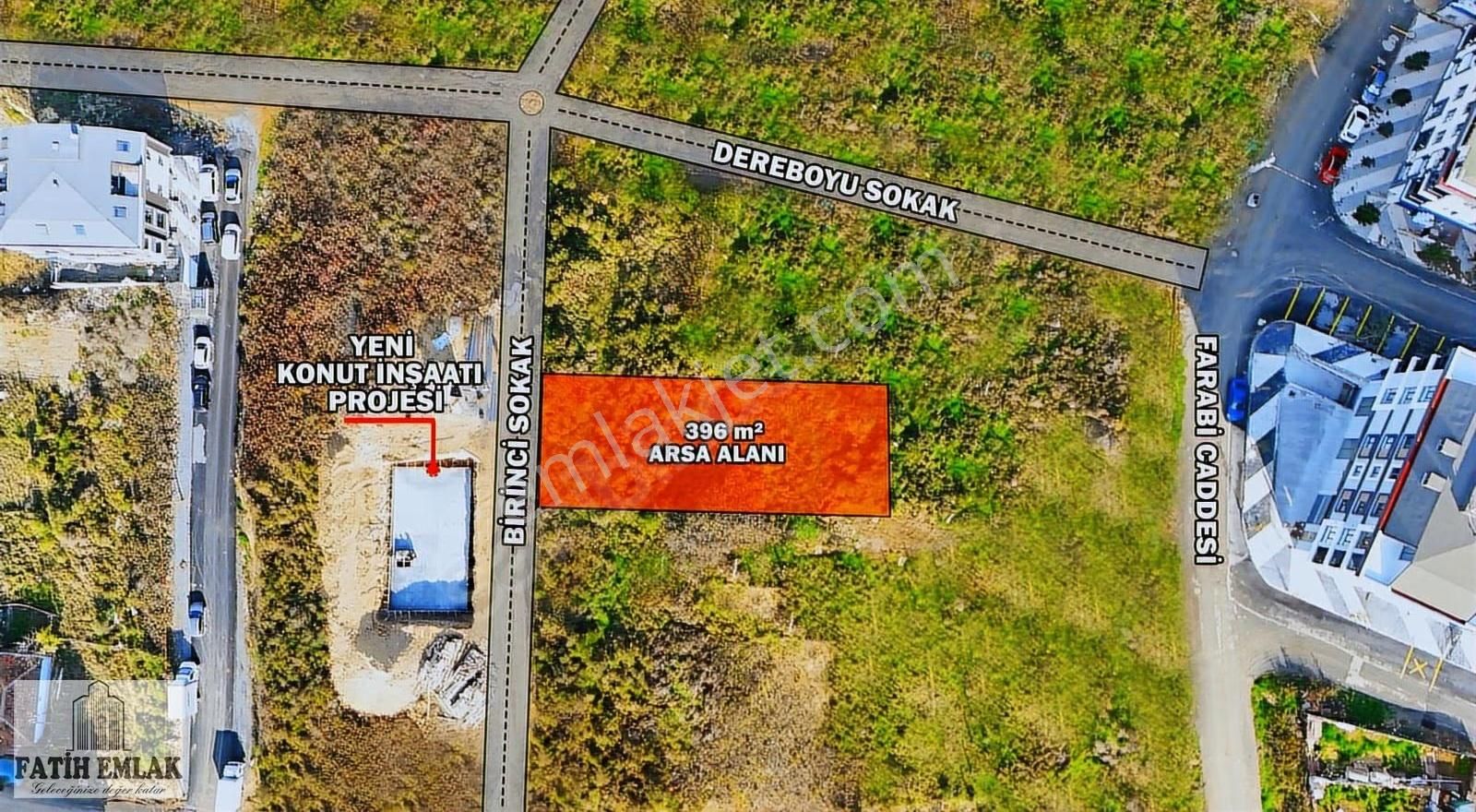 Taşolukta 395 M2 İmarlı İfrazlı 0.95 3 Kat İmarlı İnşatta Uygun