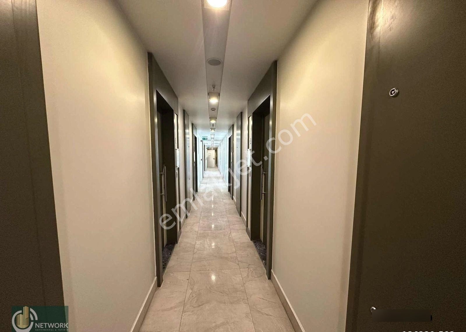 Network'ten Dap Adam Kule'de Teras Kullanıma Sahip 1+0 Daire - Görsel 19