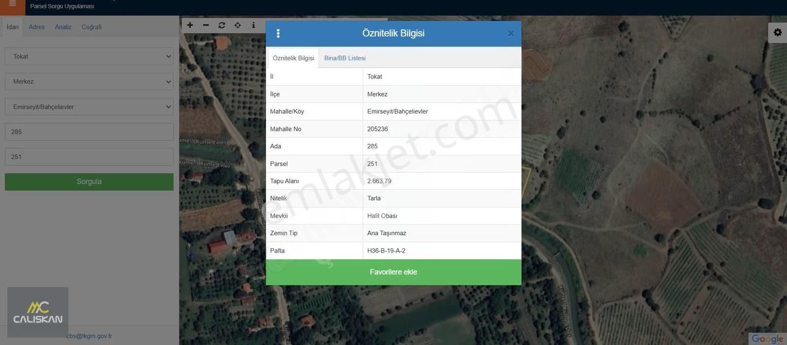 Emirseyit'te Kanala Sıfır Konumda Tek Tapu 2663 M2 Satılık Tarla - Görsel 2