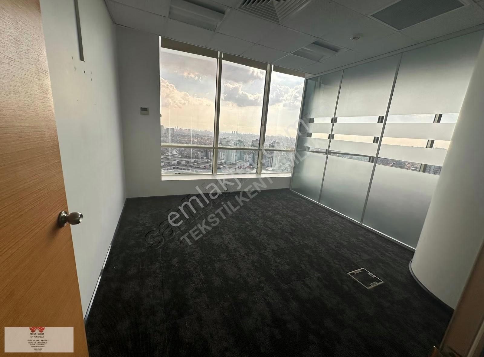 Koza Plaza'da Şehir Manzaralı Kiracısız Satılık Lüks Plaza Katı - Görsel 12