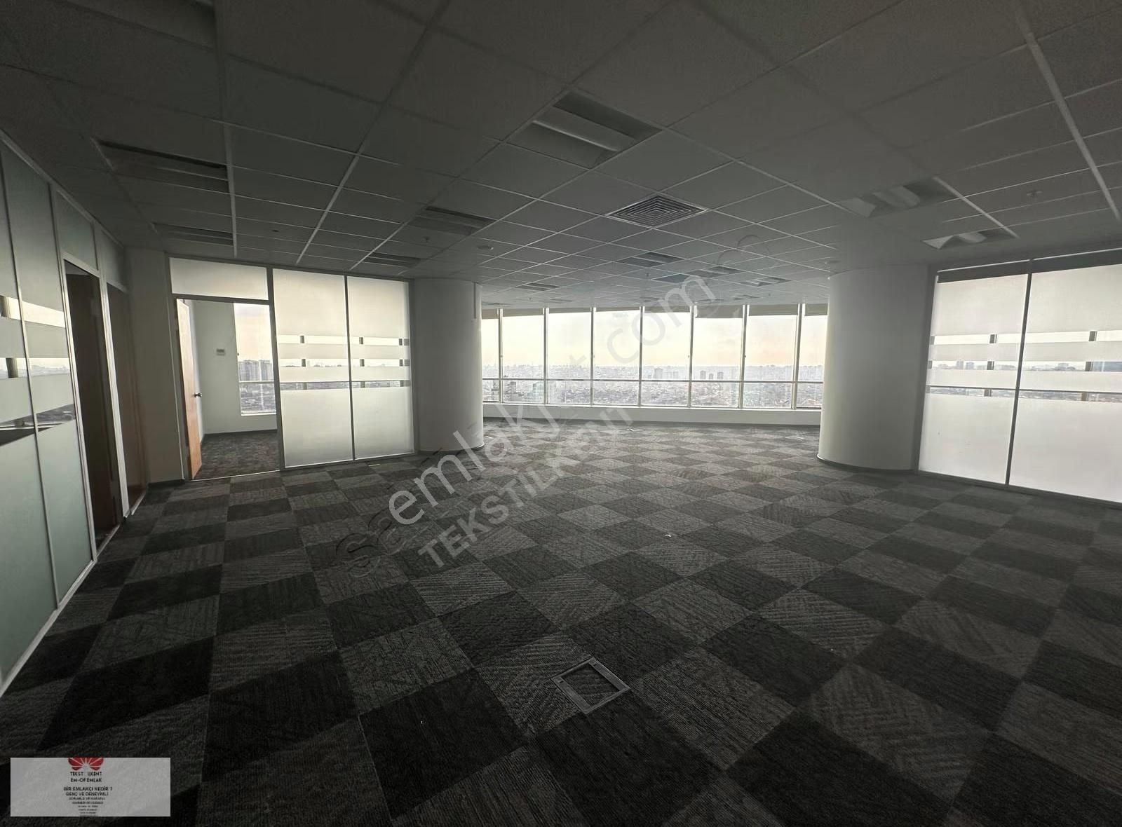 Koza Plaza'da Şehir Manzaralı Kiracısız Satılık Lüks Plaza Katı - Görsel 15