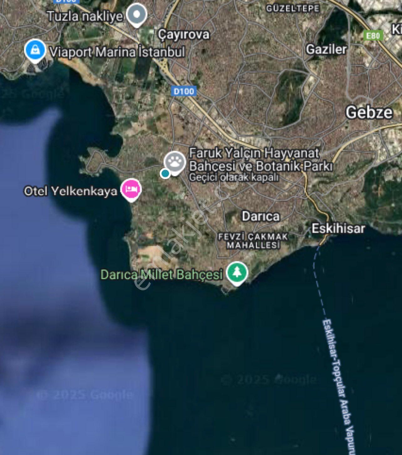 Darıcada 920 M2 Satılık Ticari+konut Arsa