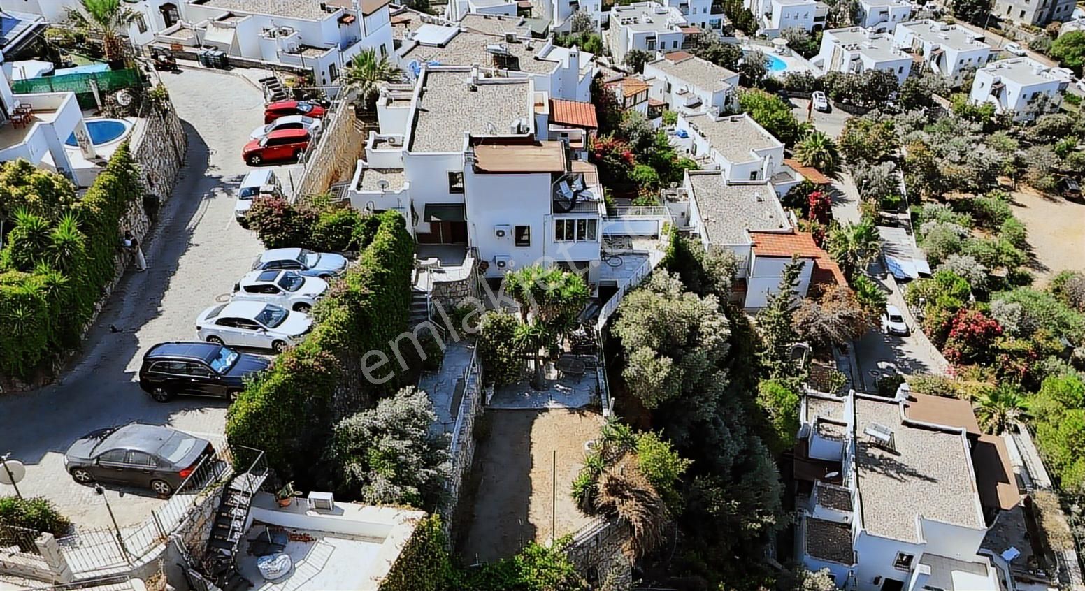 Bodrum Umurça Mevkiinde Kale Ve Deniz Manzaralı Müstakil Villa - Görsel 24