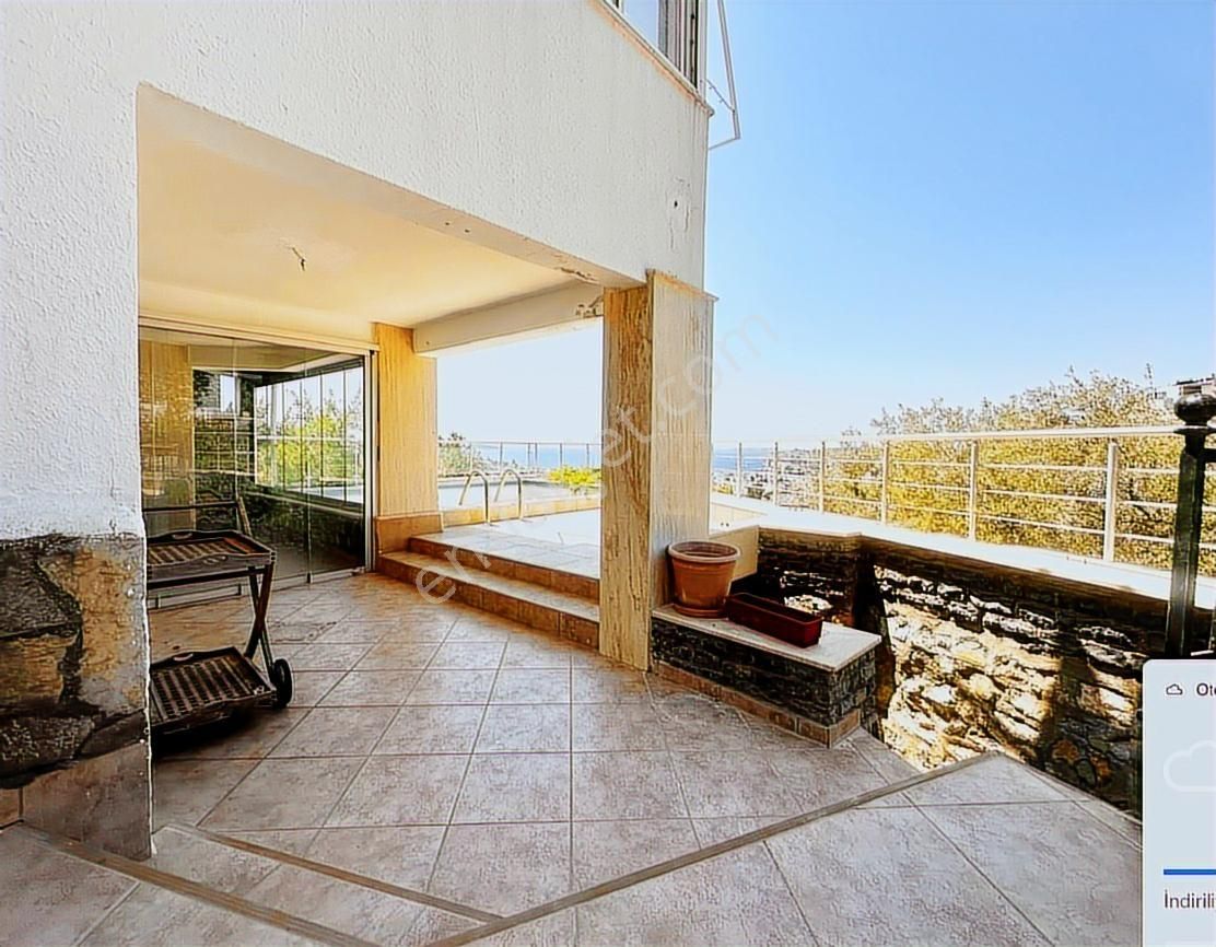 Bodrum Umurça Mevkiinde Kale Ve Deniz Manzaralı Müstakil Villa - Görsel 26