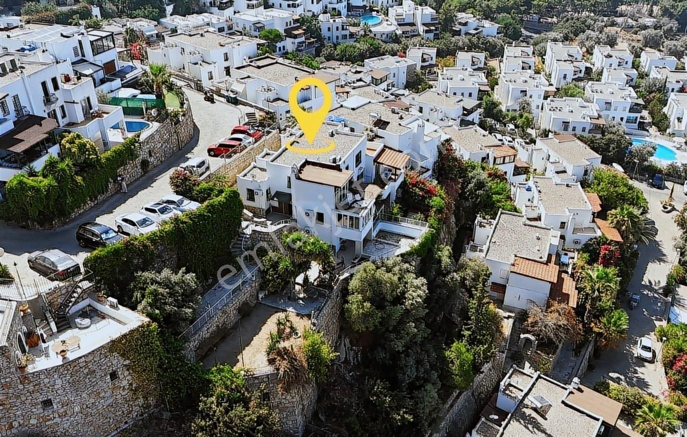 Bodrum Umurça Mevkiinde Kale Ve Deniz Manzaralı Müstakil Villa - Görsel 16