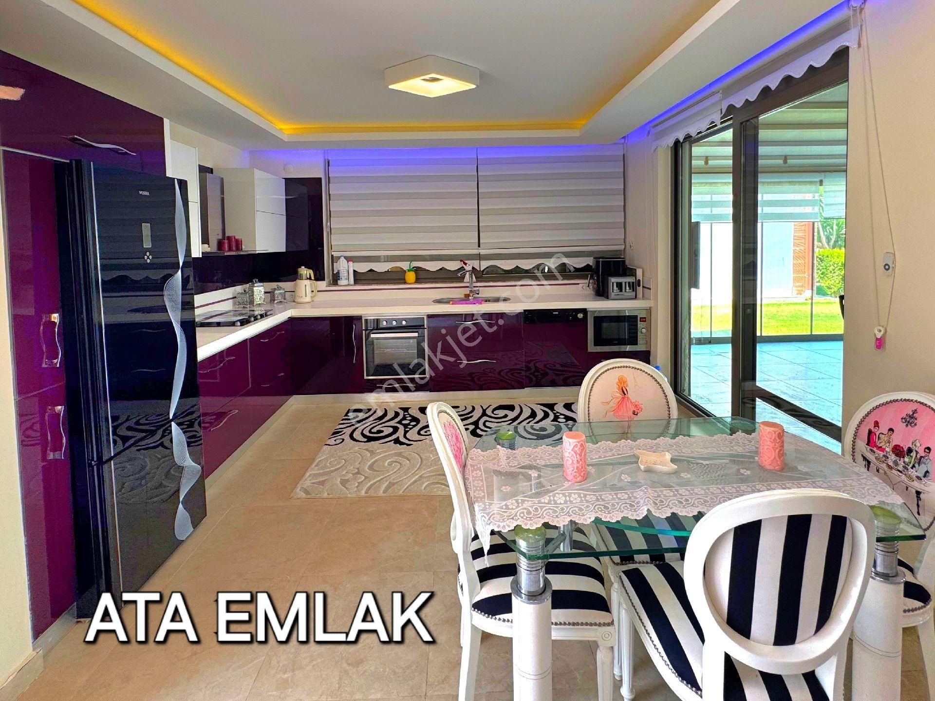 Ata Emlak'tan Plaja Ve Avm'lere Yakın Havuzlu Sitede Tek Müstakil Bahçeli Villa - Görsel 25