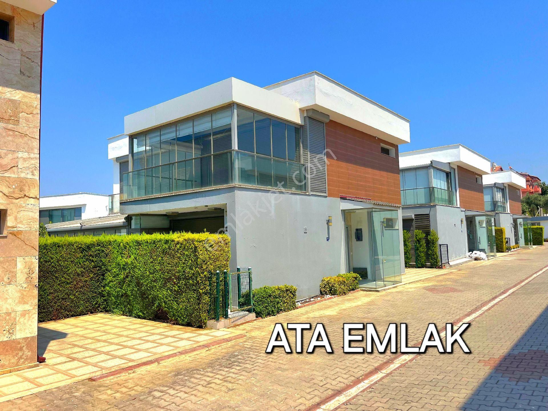 Ata Emlak'tan Plaja Ve Avm'lere Yakın Havuzlu Sitede Tek Müstakil Bahçeli Villa - Görsel 11