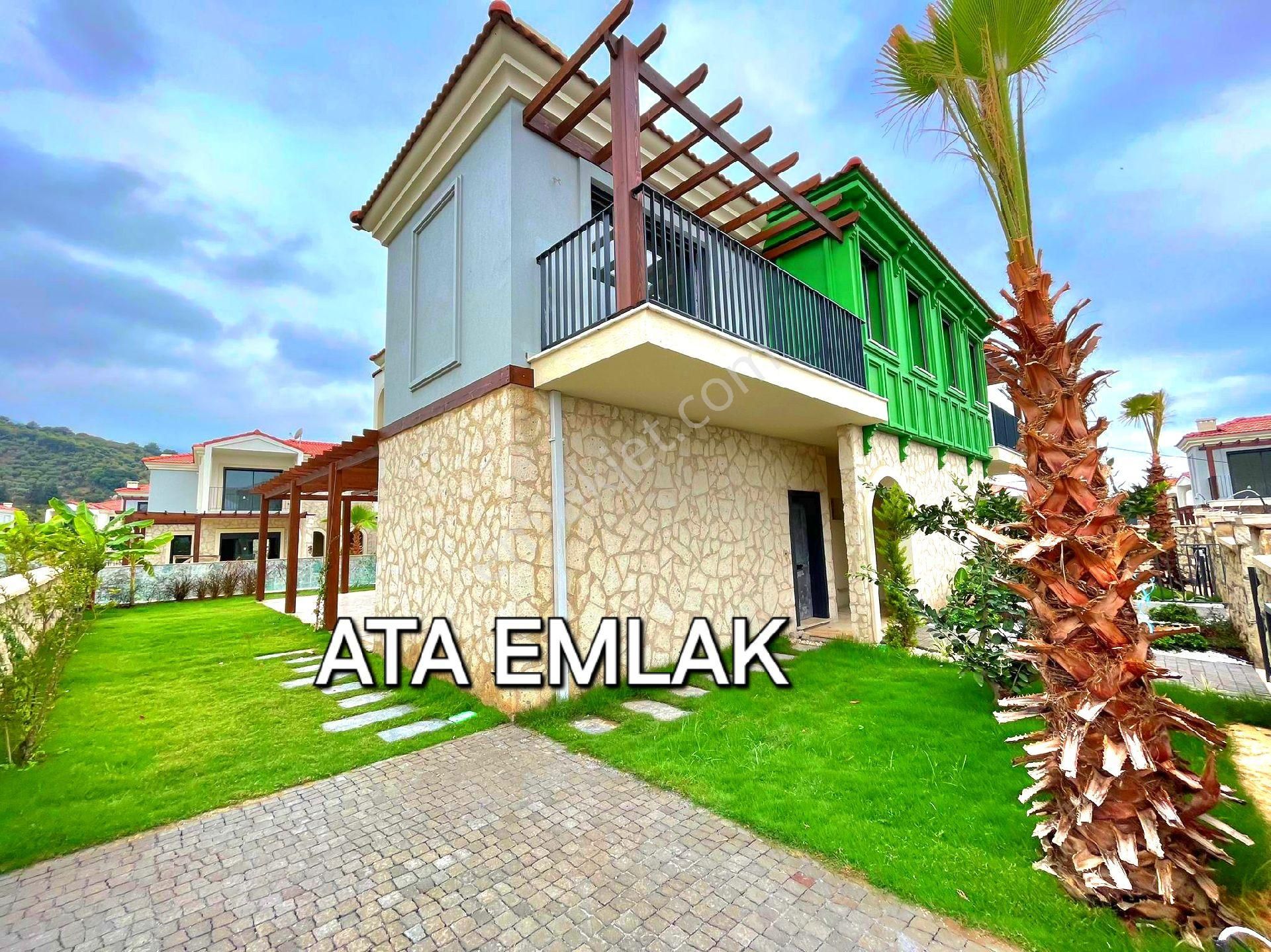 Ata Emlak'tan Havuzlu Otoparklı Bahçeli 3+1 Sıfır Villa - Görsel 6