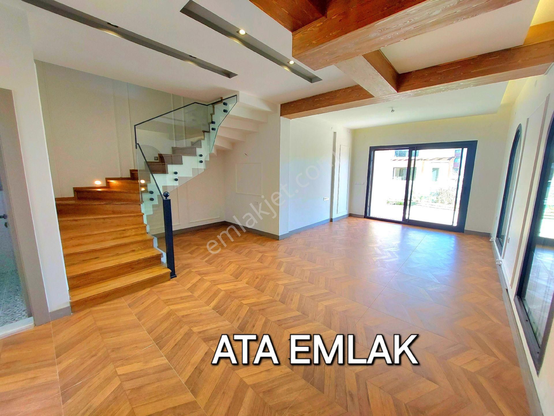 Ata Emlak'tan Havuzlu Otoparklı Bahçeli 3+1 Sıfır Villa - Görsel 27