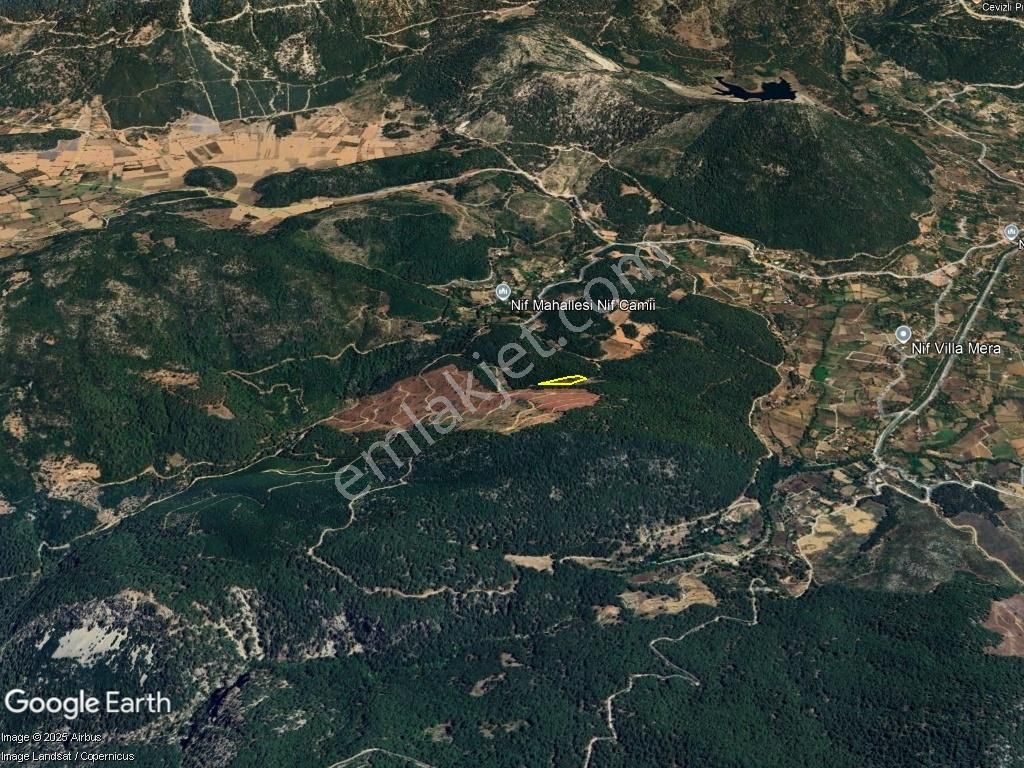 Fırsat! Fethiye Nif'te Müstakil Tapulu 6248 M² Yatırım Tarlası - Görsel 15