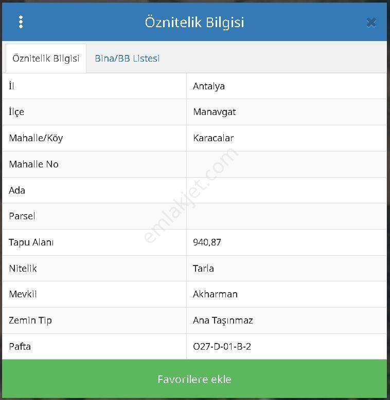 Win'den Antalya Manavgat Karacalar'da Satılık Arsa - Görsel 7