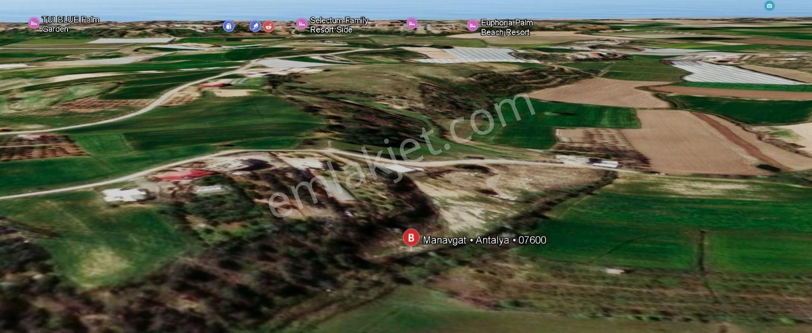 Win'den Antalya Manavgat Karacalar'da Satılık Arsa