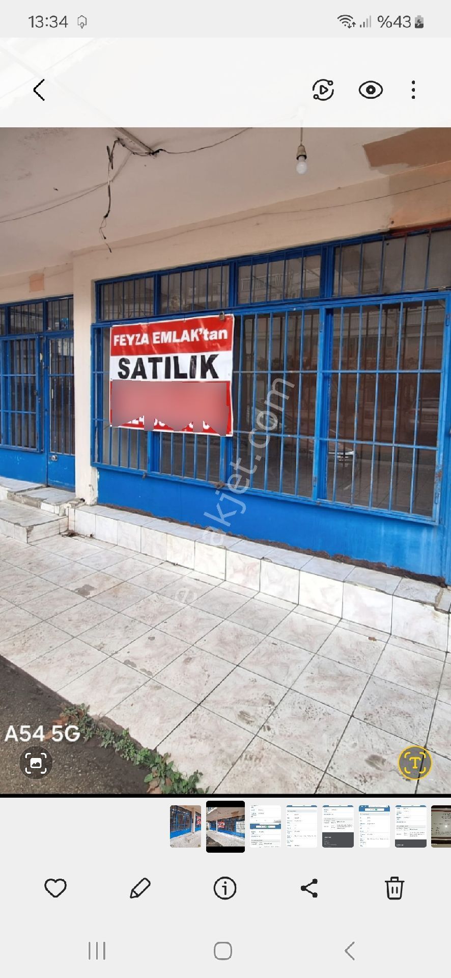 Gemlik K.kumla Feyza Emlak Tan Satılık Denize Yakin