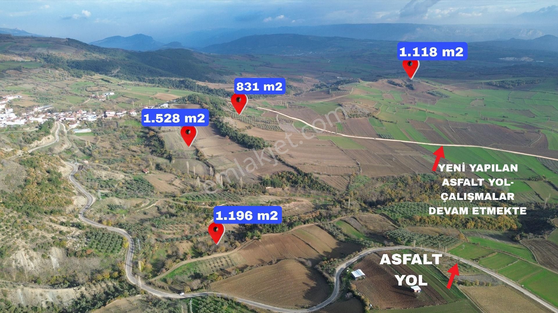 Bursa Yenişehir Kızılköy'de Satılık 1.118 M2 Hobi Bahçesi - Görsel 5