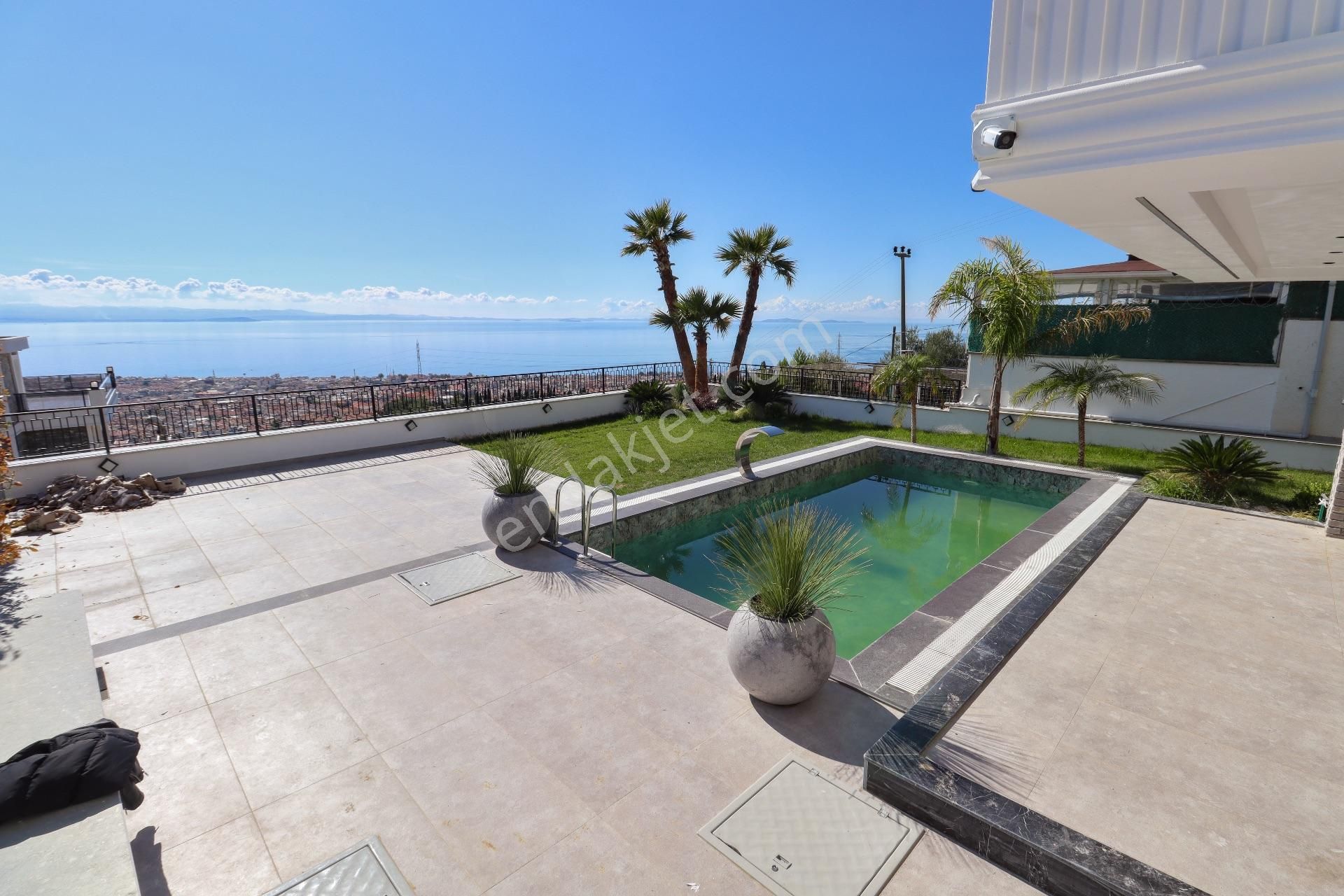 Balıkesir Altınoluk'ta Satılık Asansörlü Ultra Lüks Villa - Görsel 17