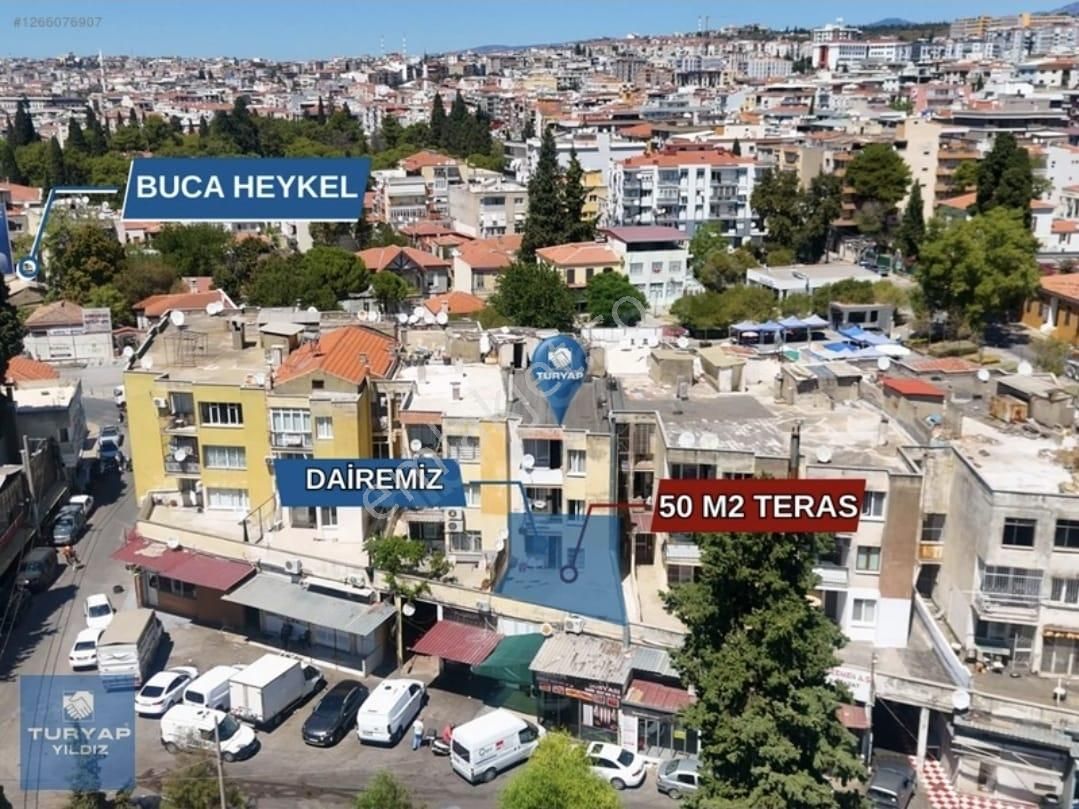 Buca Dumlupınar Mahallesi Heykel Meydanda Teraslı 3+1//ünüversite Bölgesinde/40yıllık Satılk Daire