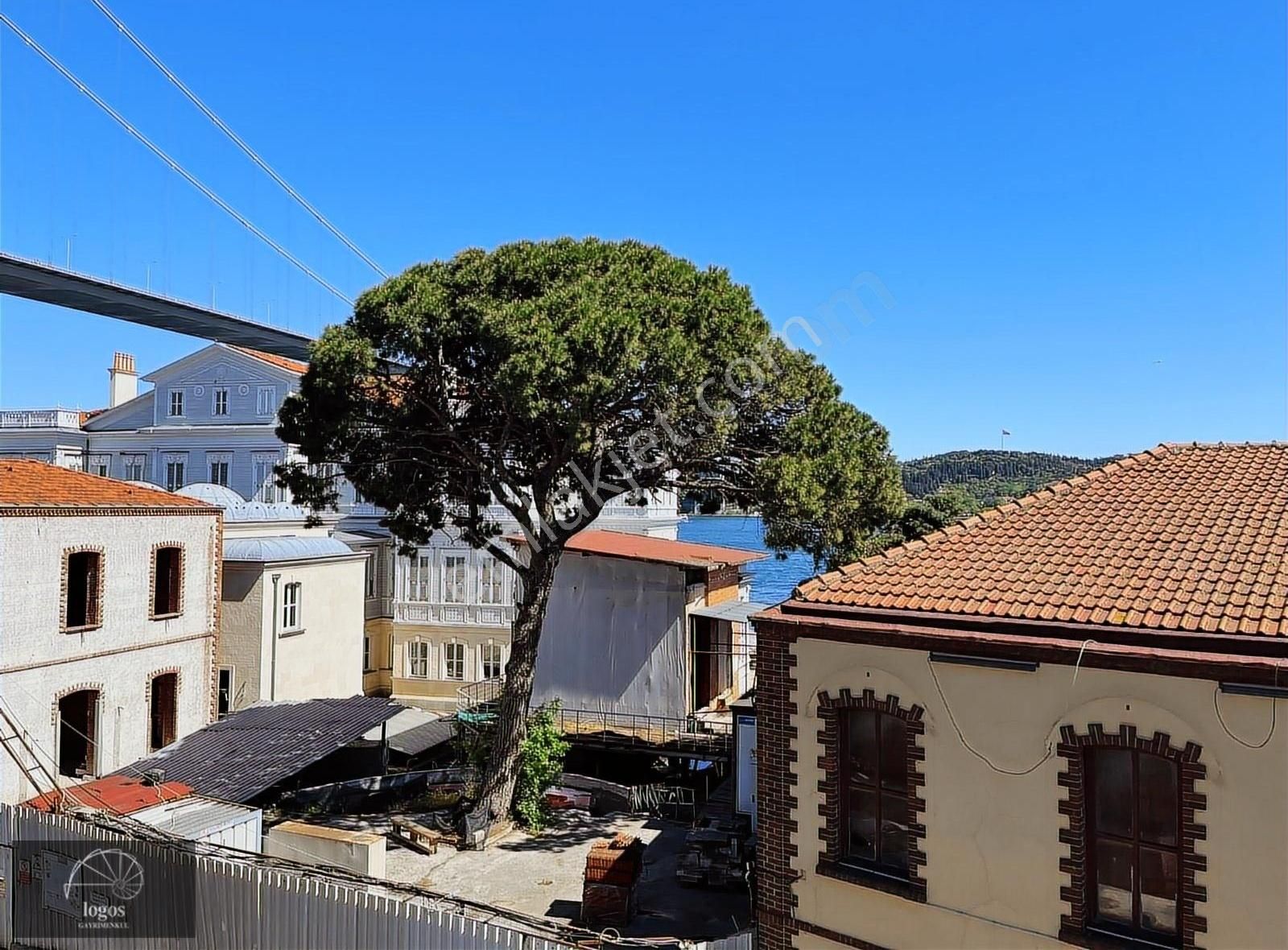 Ortaköy Sahilde Kısmi Manzaralı Bakımlı Ofis