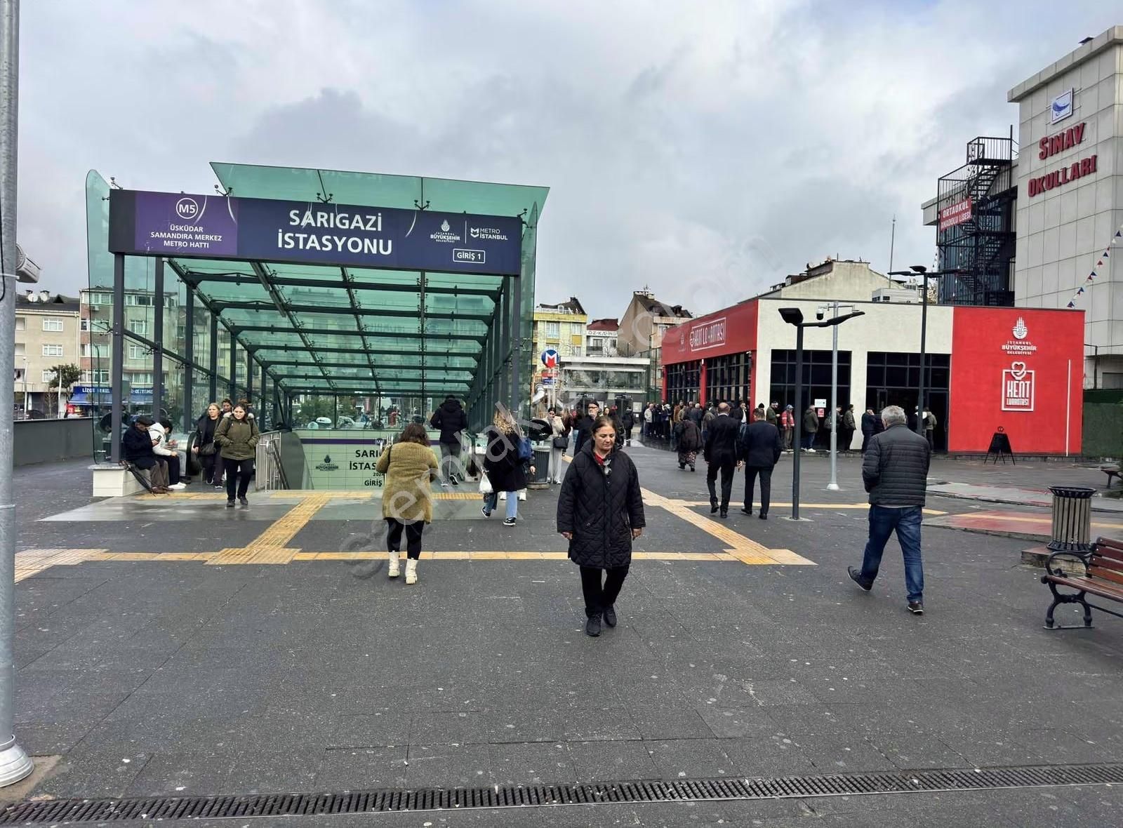 Sarıgazi Metro Yakını 135m² Köşe Dükkan Boş Ve Hemen Teslim - Görsel 28