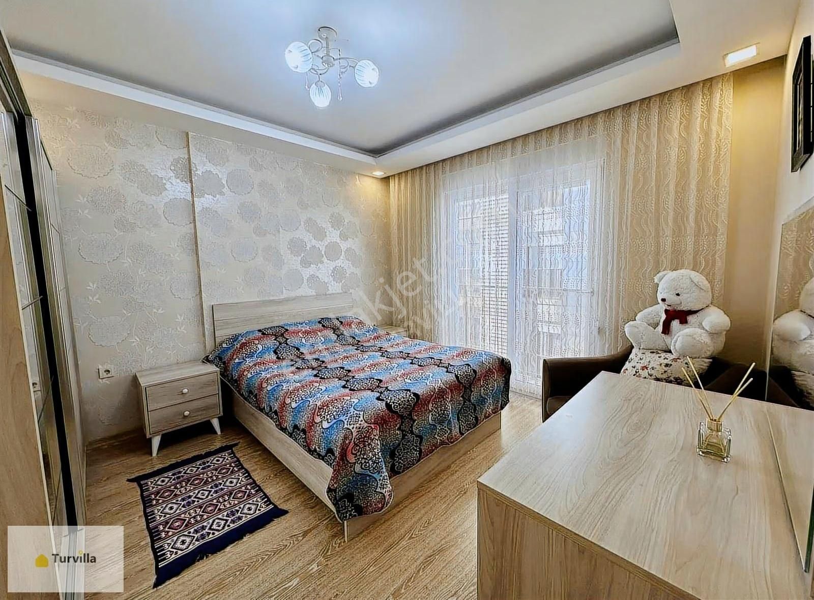 Turvilla'dan Konyaaltı Liman'da Lux Site İçi 1+1 Kiralık Daire - Görsel 13