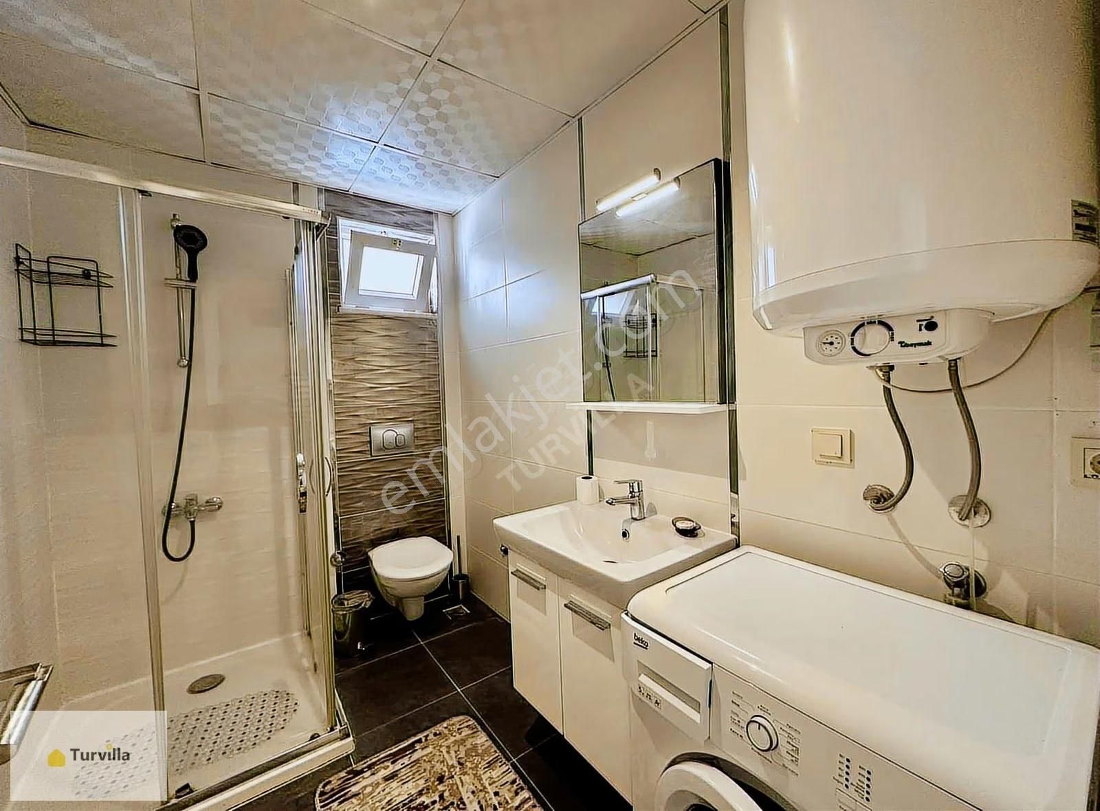 Turvilla'dan Konyaaltı Liman'da Lux Site İçi 1+1 Kiralık Daire - Görsel 15
