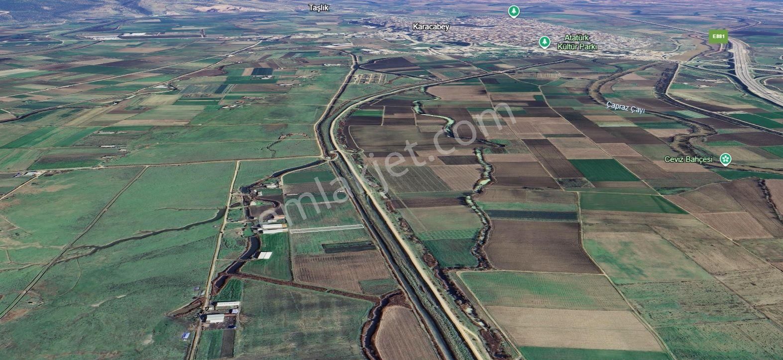 Bursa Karacabey Canbalı'da Resmi Yolu Olan Düz Zemin Tarla - Görsel 5