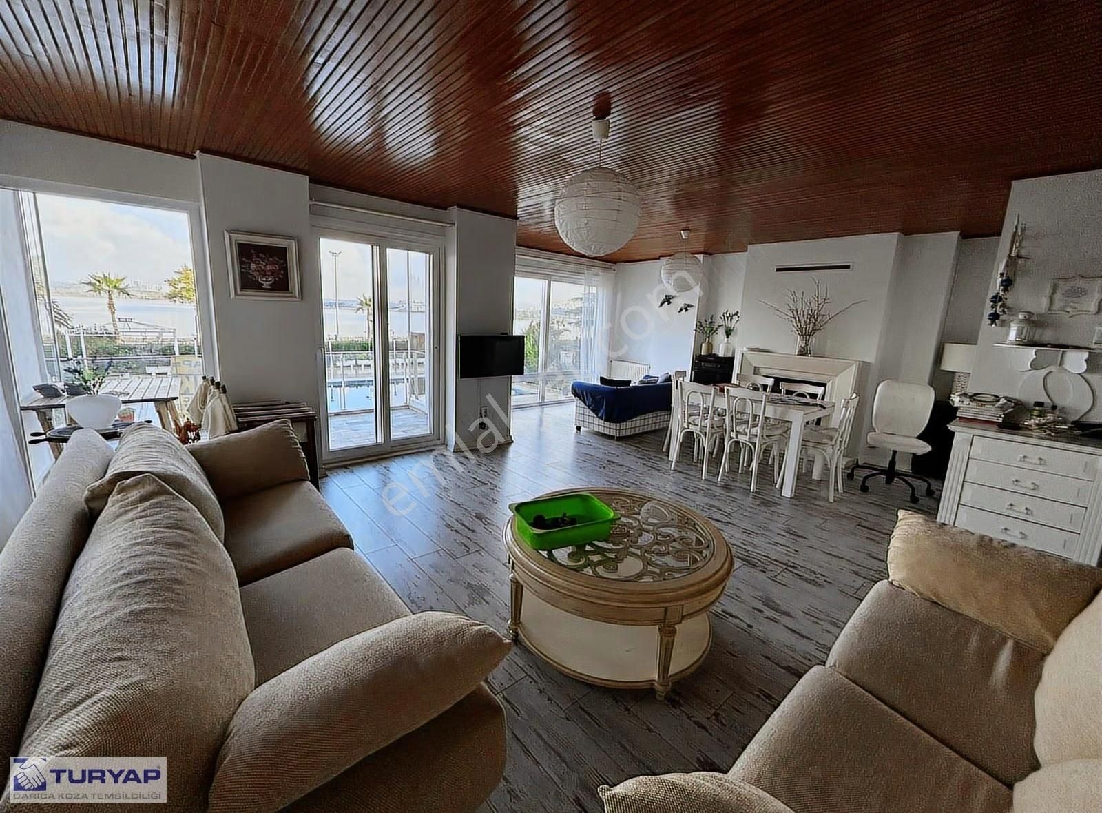 Turyaptan Bayramoğlu Ada İçinde Havuzlu Deniz Manzaralı Daire - Görsel 11