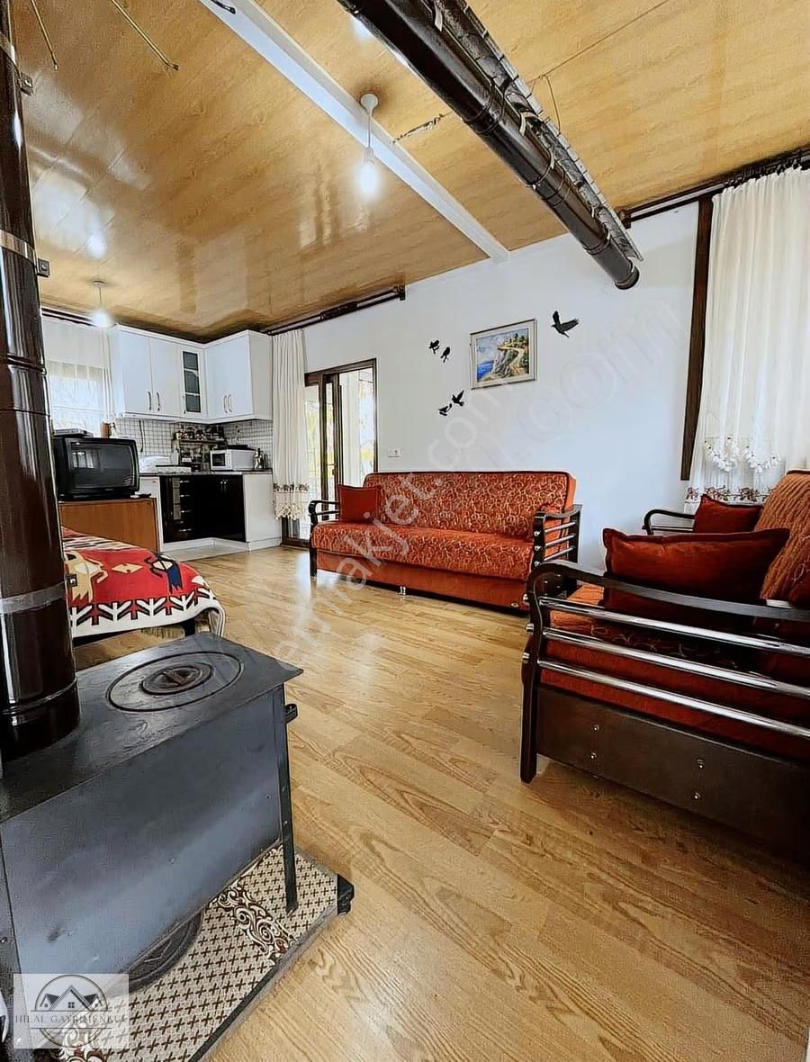 Geyikbayırında Antalya Manzaralı Müstakil 1+1 Ev Ve Arsası!.. - Görsel 35