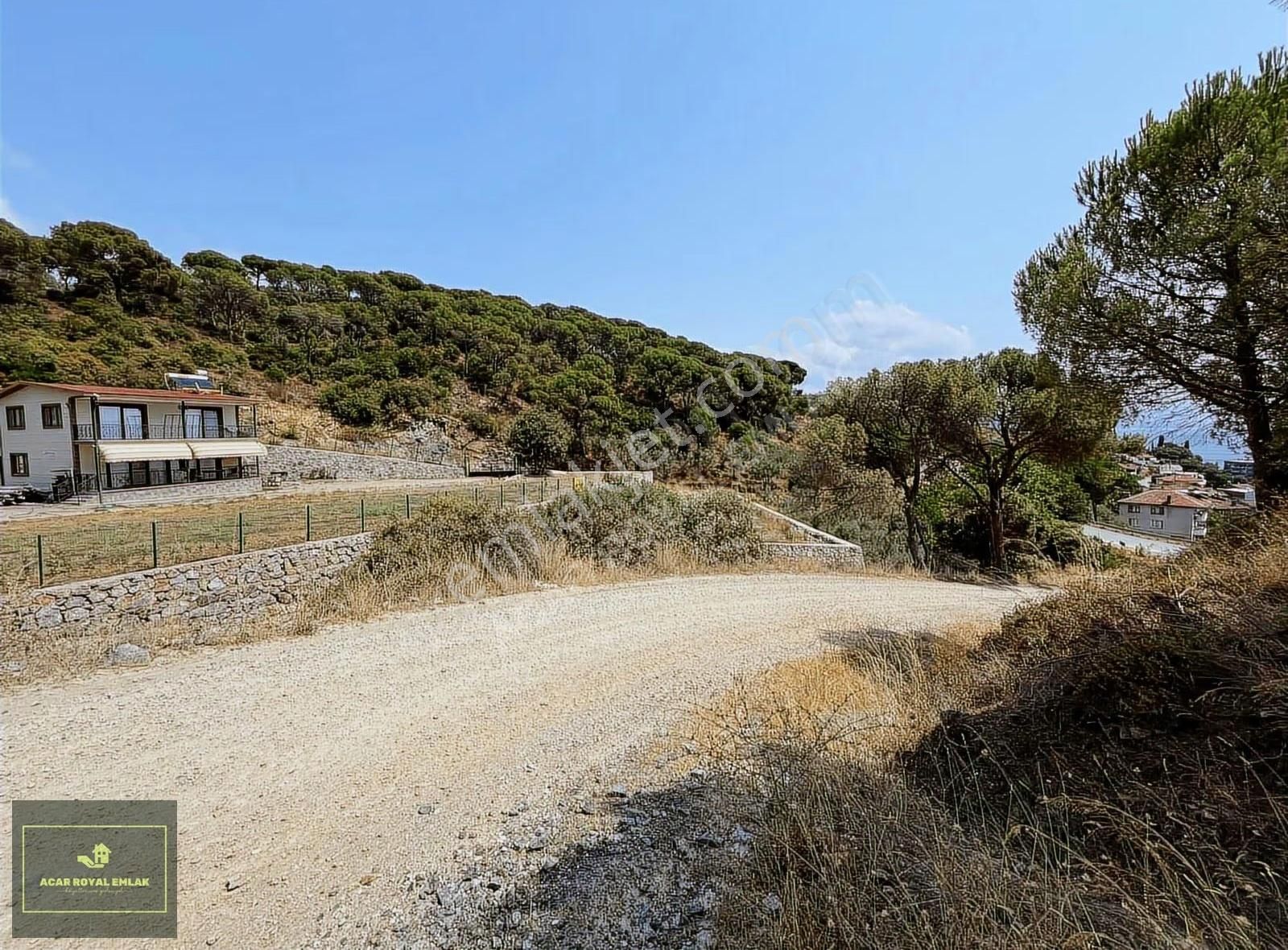 Karacaali'de Yol Kenarı Deniz Manzaralı Yatırımlık Arazi - Görsel 12