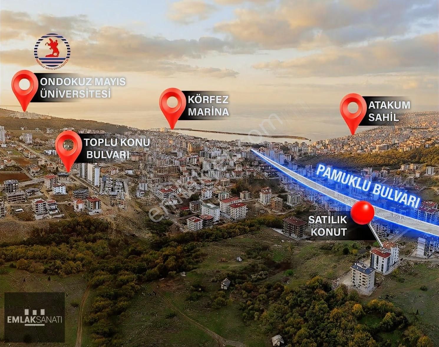 Panoramik Deniz Manzaralı - Binanın En İyi Dairesi -hemen Teslim - Görsel 7