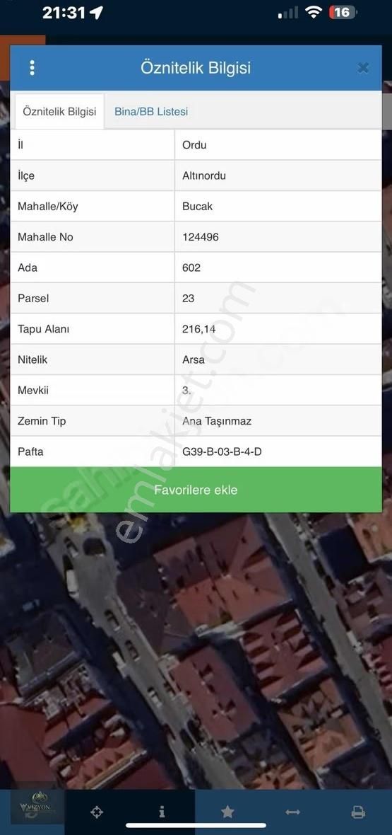 Vızyon'dan Çarşı Merkezi Kiralık Arsa - Görsel 3