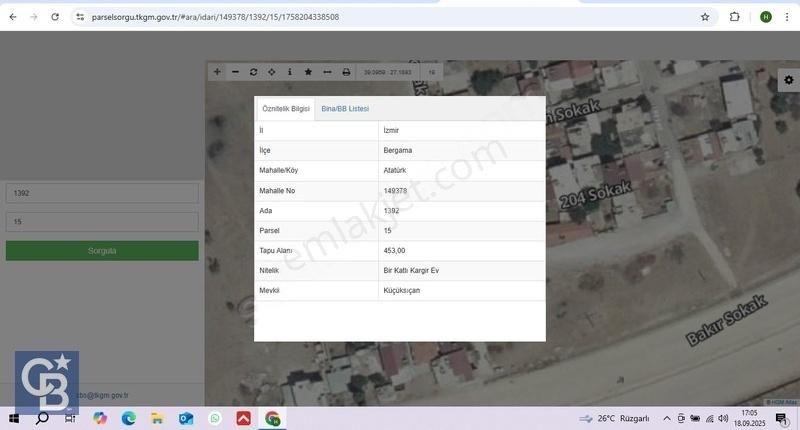 Bergama Atatürk Mahallesinde (453 M²) Satılık Arsa - Görsel 17