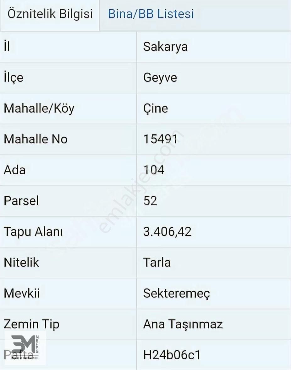 Sakarya Geyve Çine İmar Sınırı 3407m2 Panoramik Manzaralı Fırsat - Görsel 16