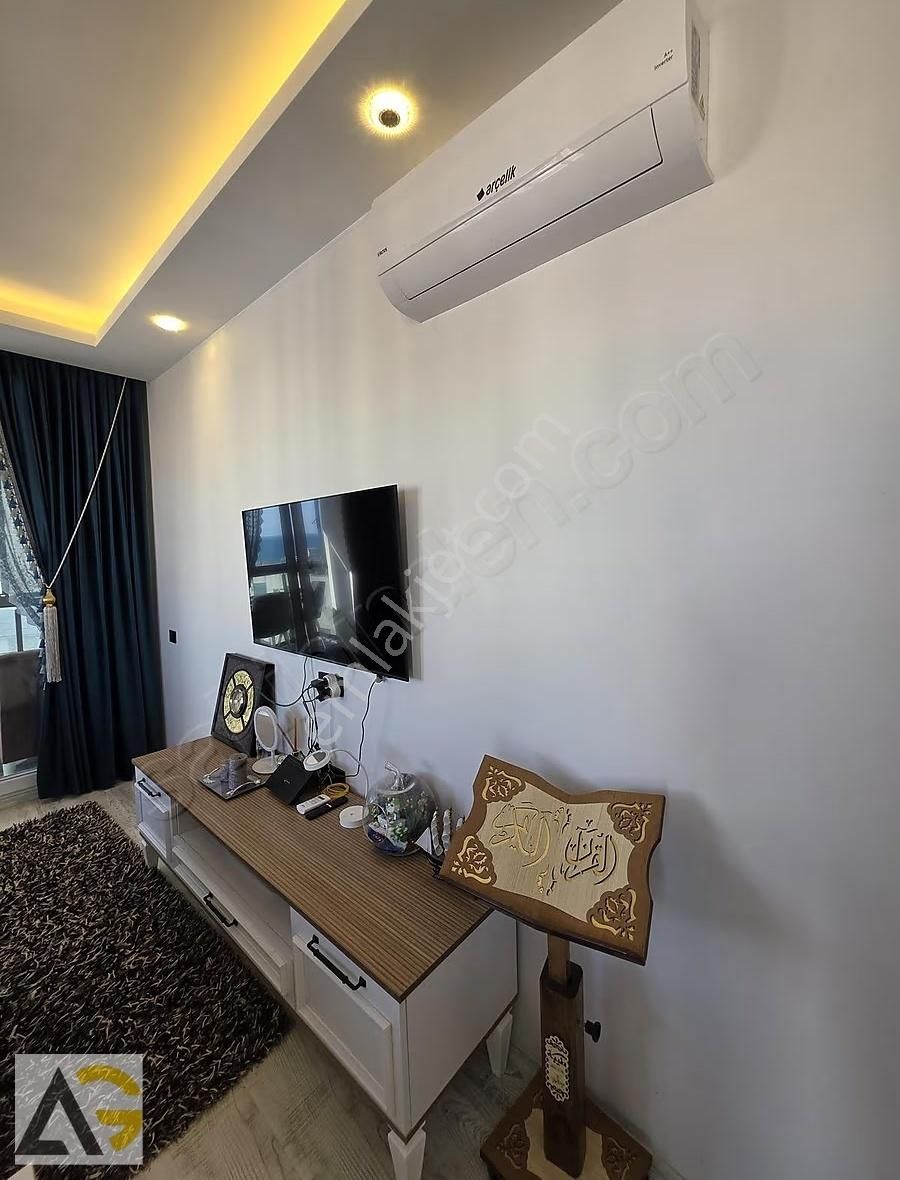 Auradan Mezitli Akdeniz Mah. Eşyalı Satılık 2+1 Daire - Görsel 29