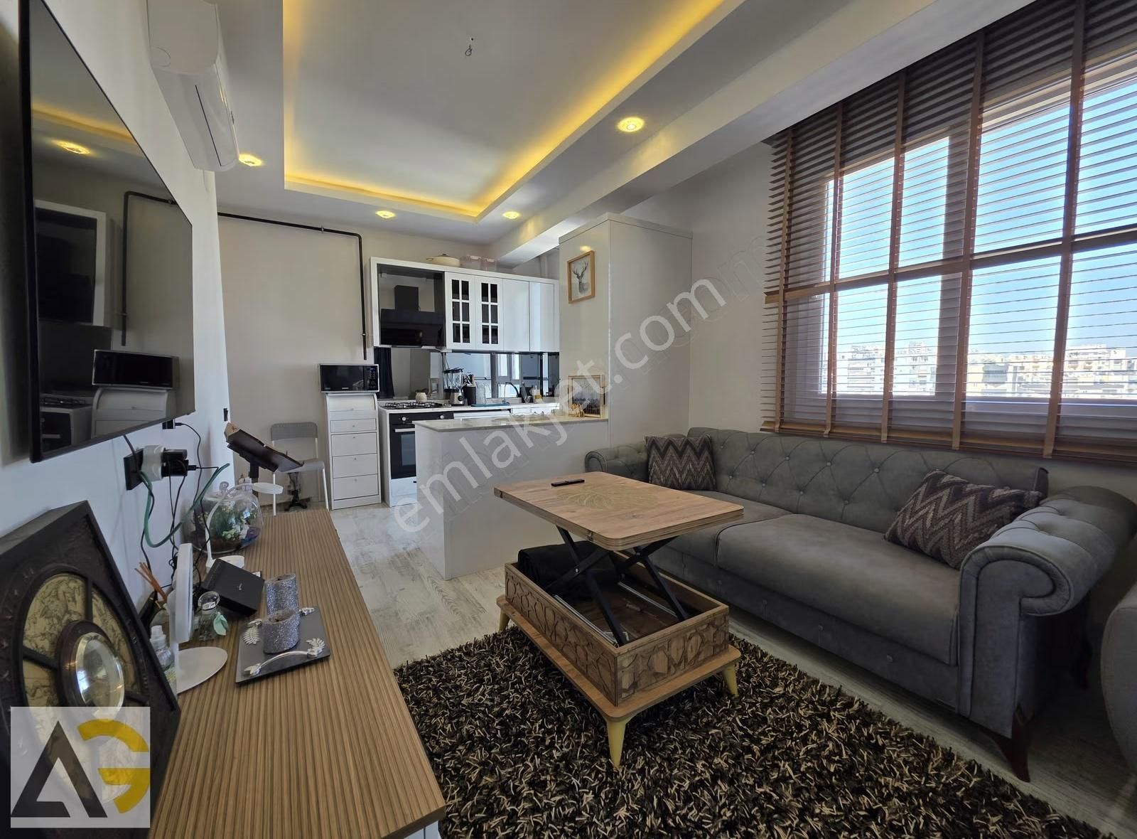 Auradan Mezitli Akdeniz Mah. Eşyalı Satılık 2+1 Daire - Görsel 20