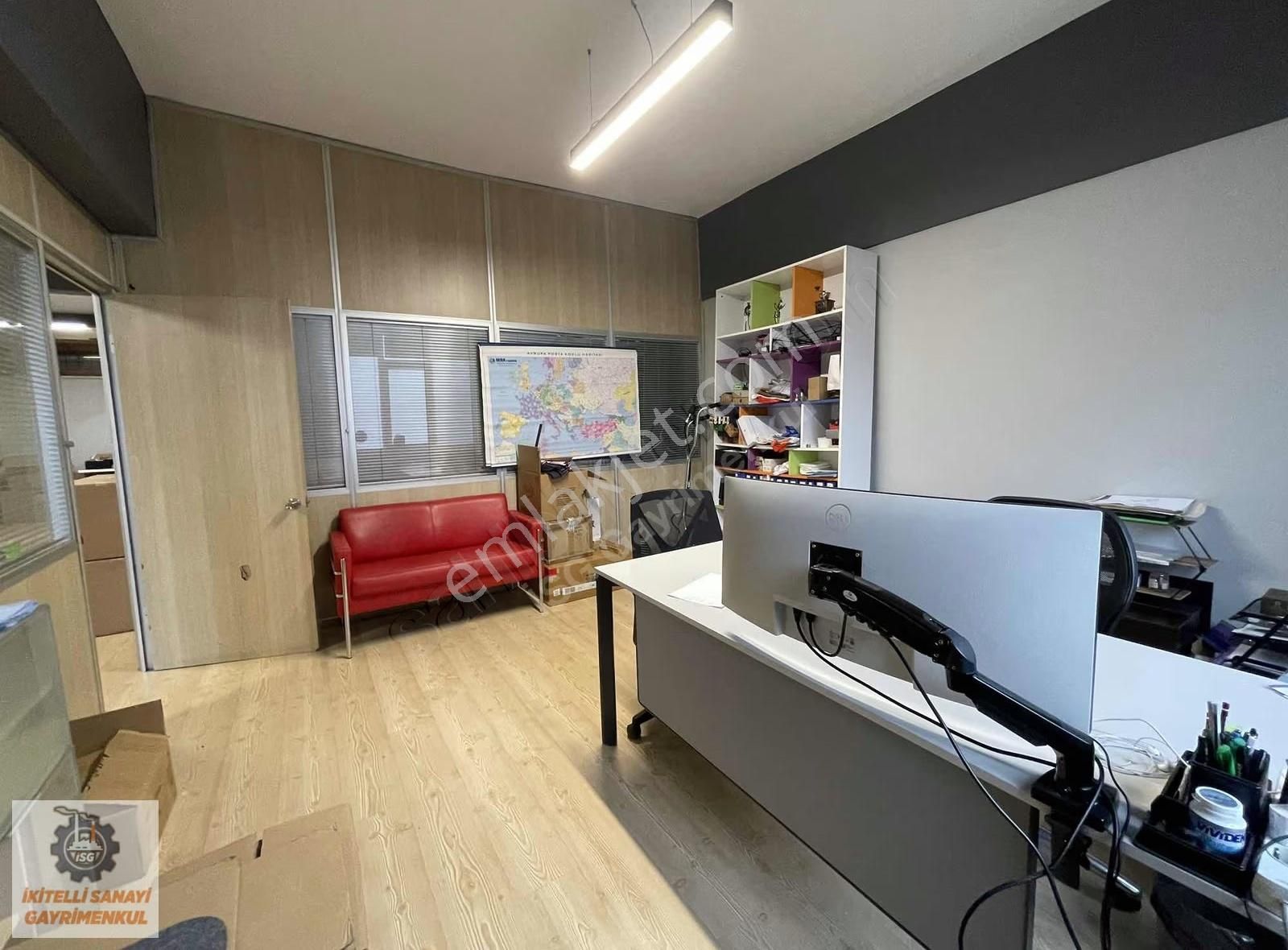 Giyim Sanatkarları Sanayi Sitesi 110 M2 Full Yapılı Kiralık Ofis - Görsel 7