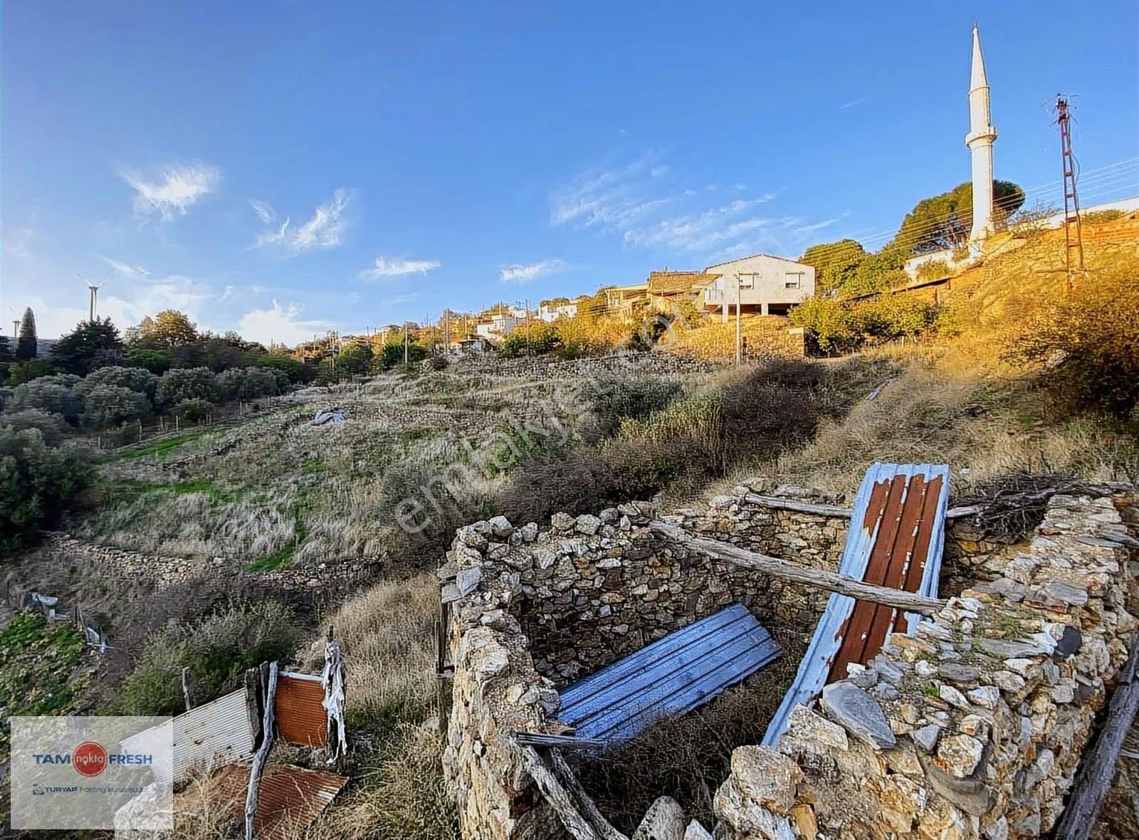 Karaburun Yayla Satılık Kargir Ev Ve Arsası - Görsel 2