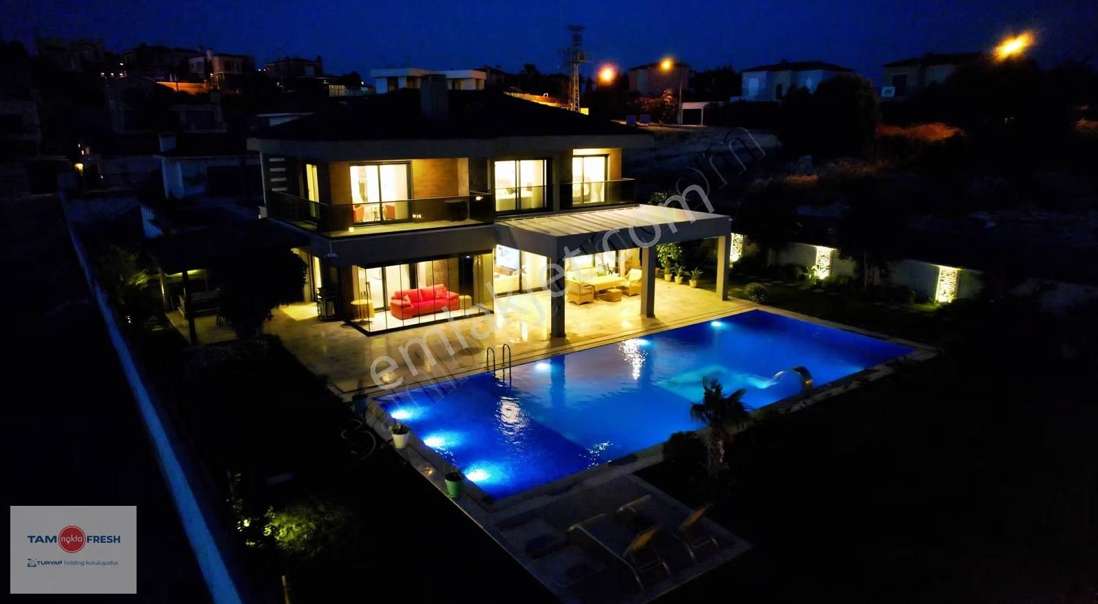 Çeşme Ovacık Toskana Bölgesinde Satılık Lüks Villa... - Görsel 18