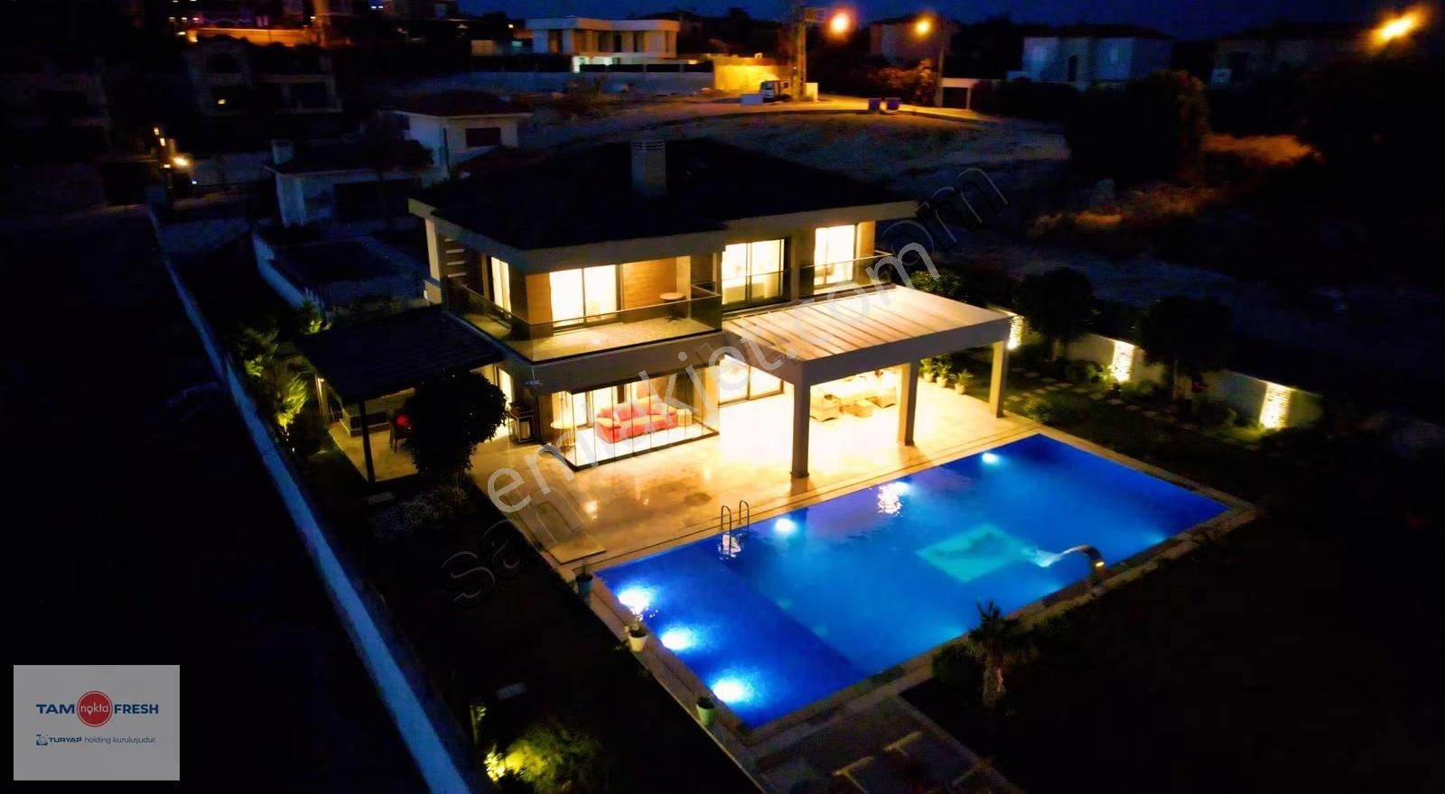 Çeşme Ovacık Toskana Bölgesinde Satılık Lüks Villa... - Görsel 24