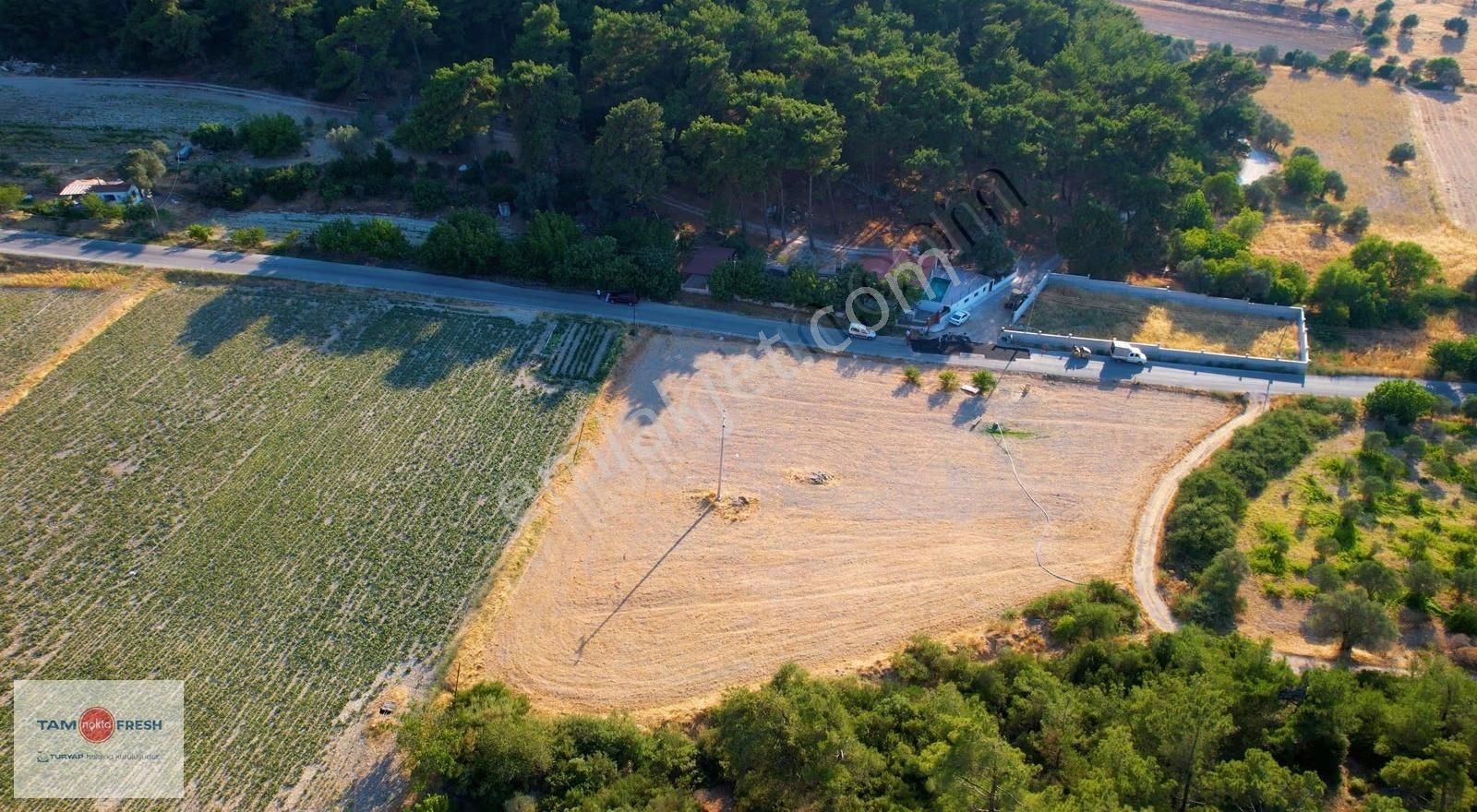 Yağcılar'da Satılık Elektriği Suyu Asfalt Yolu Olan Tarla - Görsel 2
