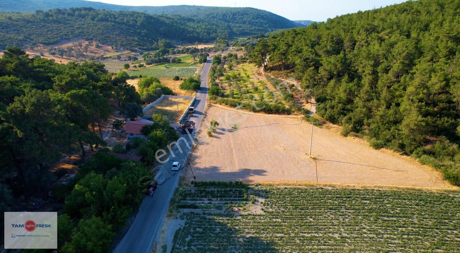 Yağcılar'da Satılık Elektriği Suyu Asfalt Yolu Olan Tarla - Görsel 21