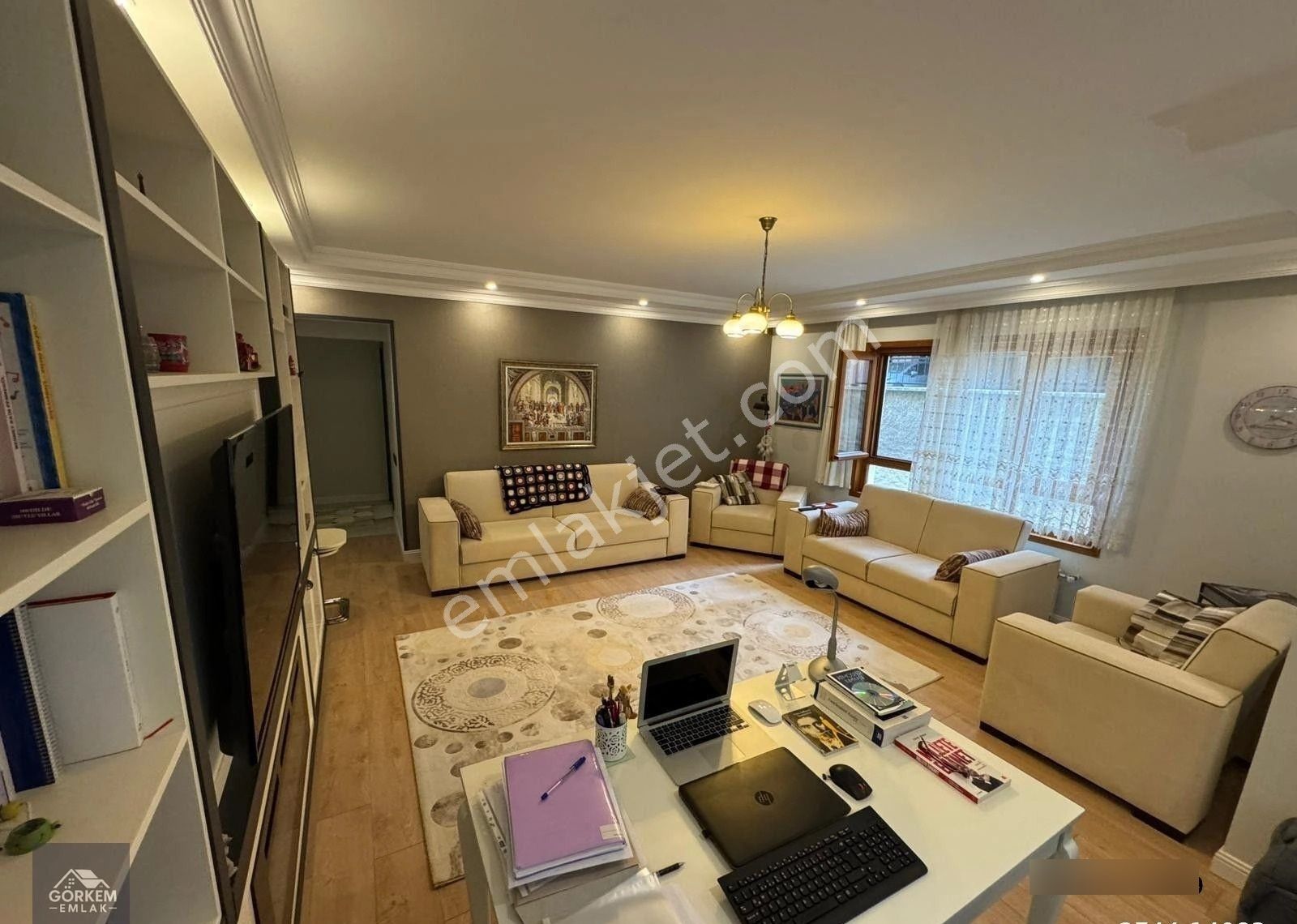 Görkem'den 3+1+2banyolu+kilerli Bağımsız Kombili Öveçler 4 Te Asansörlü Otoparklı Ful Yapılı - Görsel 33