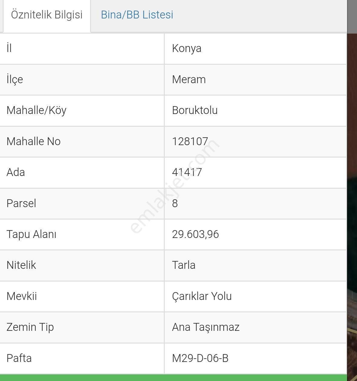 Meram Boruktolu Çarıklar Yoluna Cephe Ekime Dikime,yatırıma Alsata Uygun 29.2600m² Tarla - Görsel 2