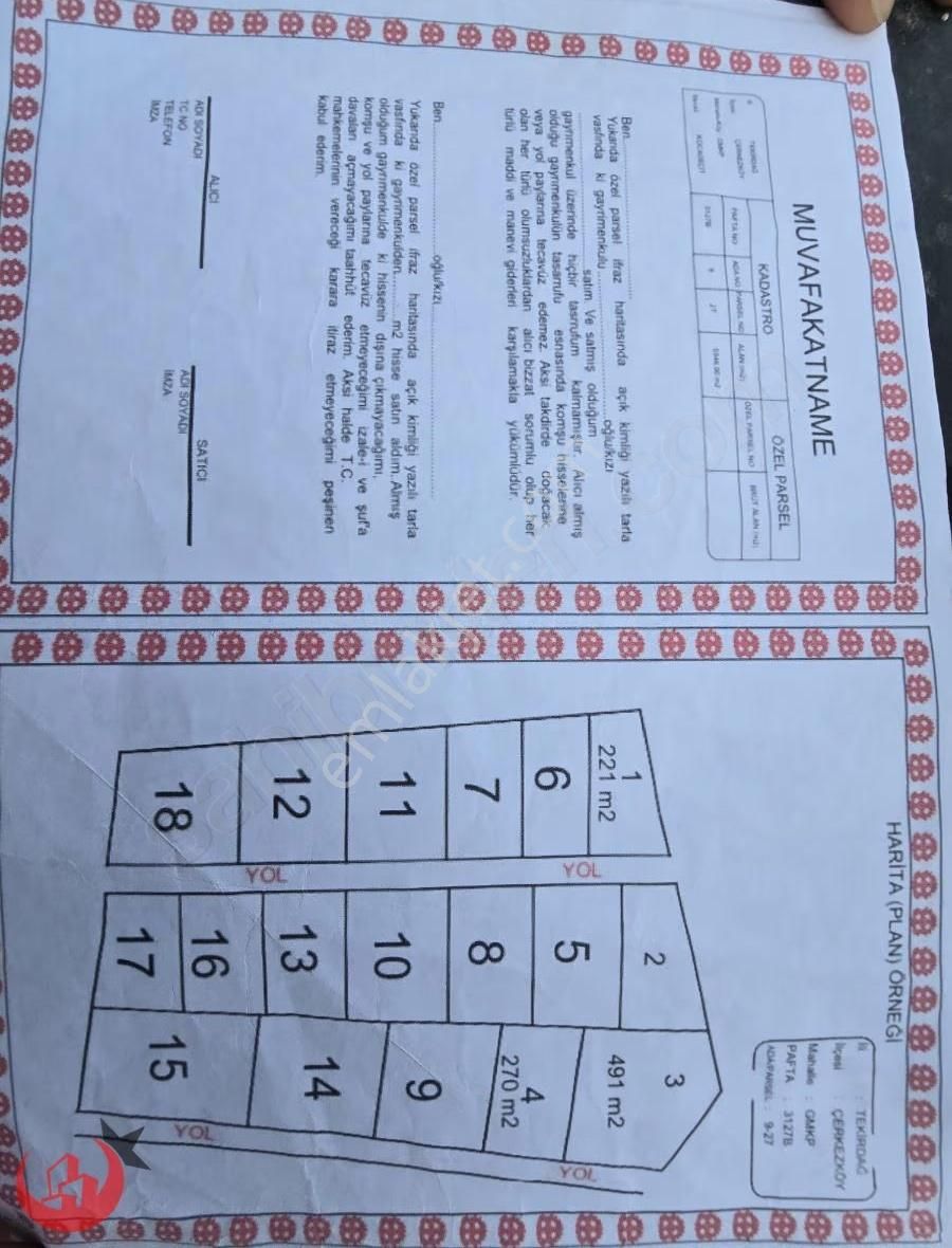 Özer Gayrimenkulden Çerkezköy Bağlık Mahallesinde Çiflik Evi - Görsel 13