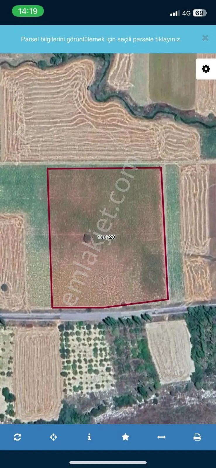 Beyşehir Bayavşar Mahallesinde 12961 Metrekare Satılık Tarla.