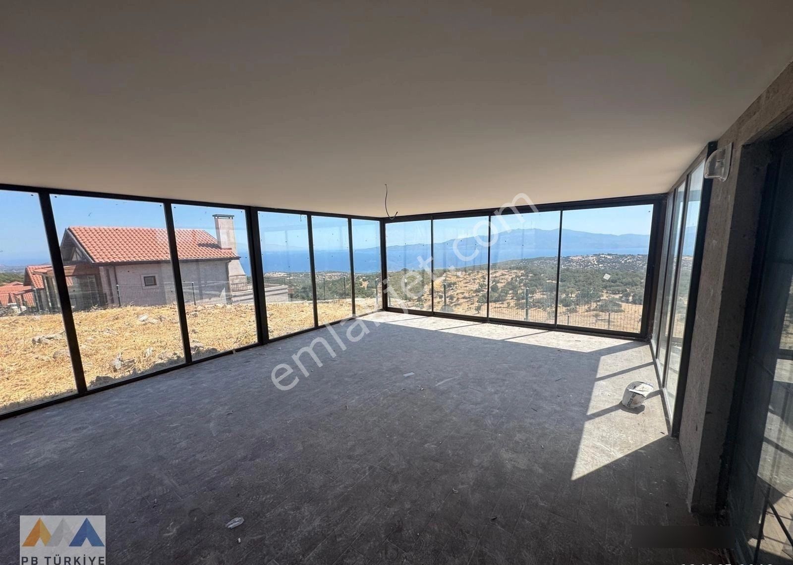 Çanakkale Asos'ta Midilli Manzaralı Satılık Oturuma Hazır Villa - Görsel 4