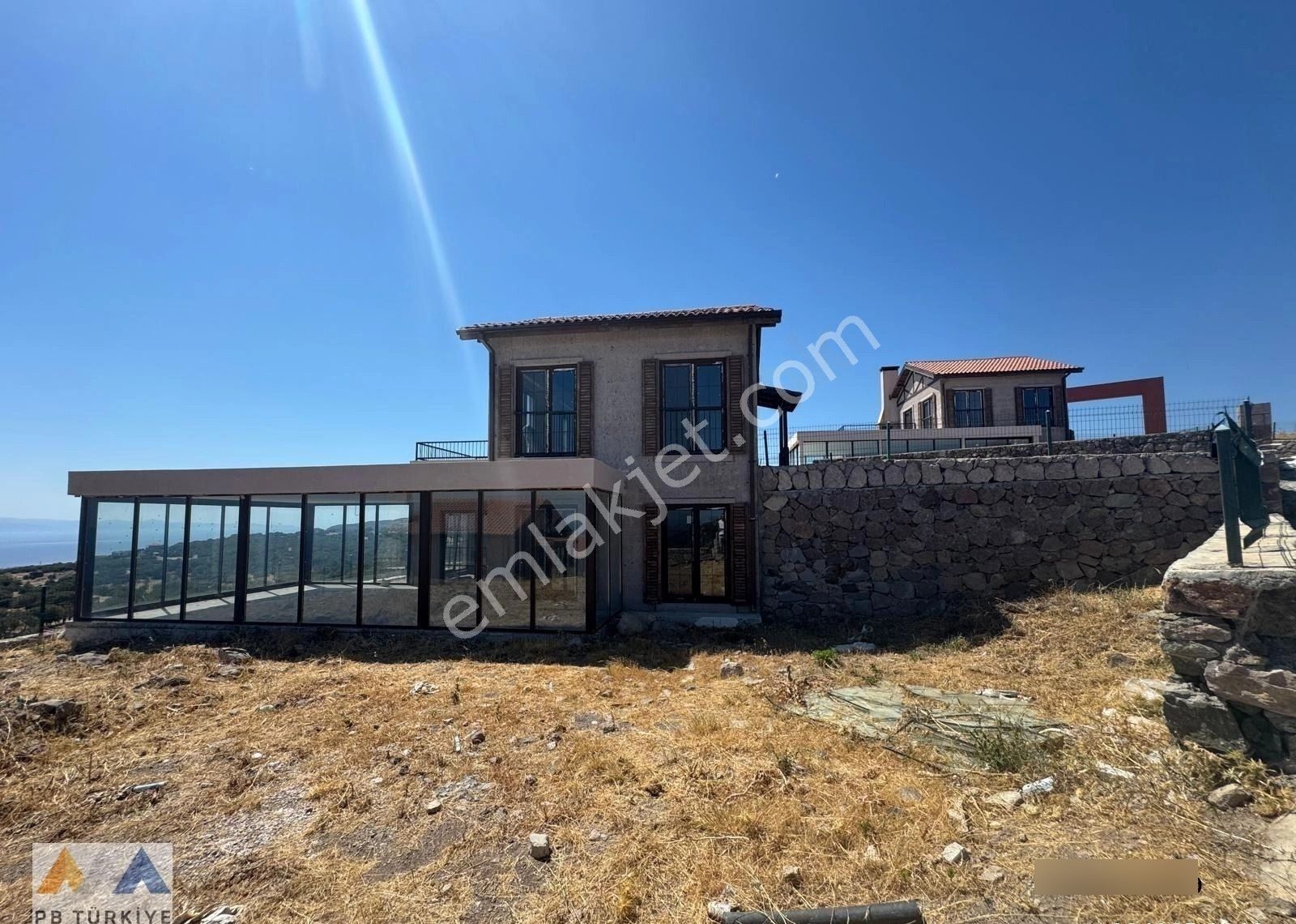 Çanakkale Asos'ta Midilli Manzaralı Satılık Oturuma Hazır Villa - Görsel 5