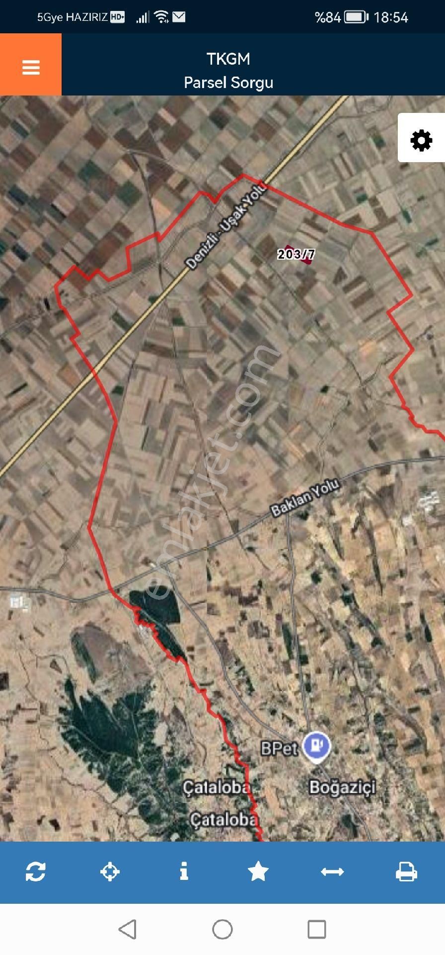 Denizli Baklan Boğaziçi Köyünde 10.065 M2 Ve Bütçenize Göre Liste Seçeneklerle Tarlalar Satılık - Görsel 2