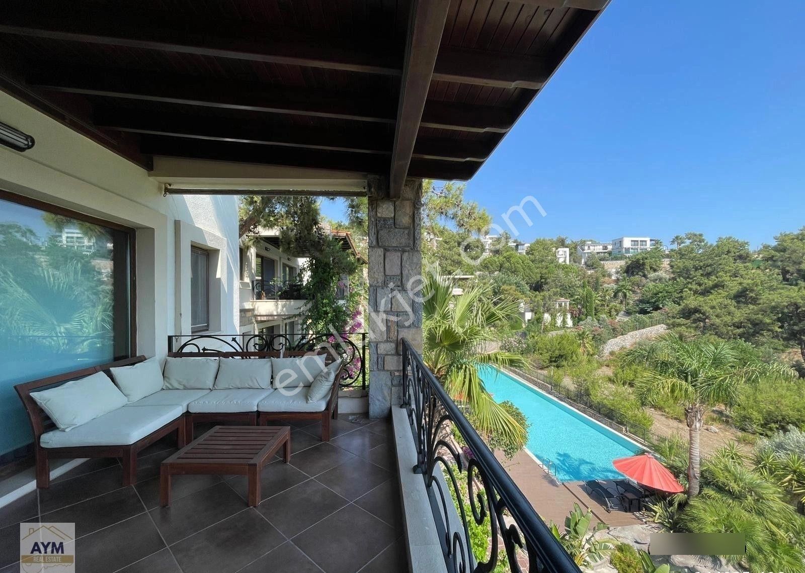 Bodrum Merkez Havuzlu Sitede Satılık Giriş Kat 2+1 Daire - Görsel 16