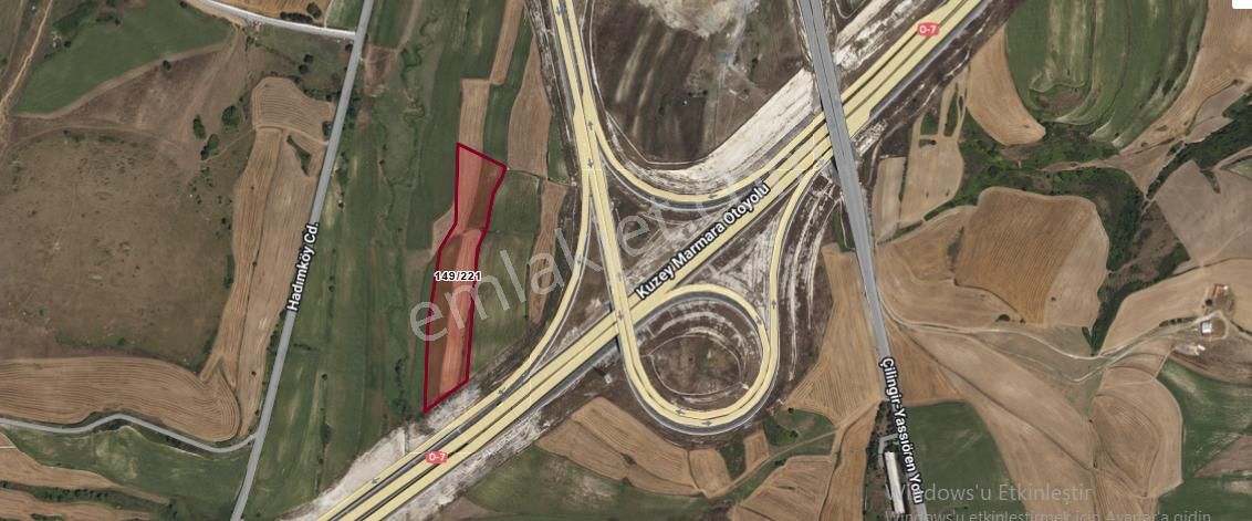 Arnavutköy Yassıörende Satılık Arsa , 2,695 M2 Otoyola Cephe Hisseli - Görsel 5
